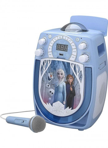 Frozen Bluetooth Sing Along Karaoke Machine 20 x 12 x 23.5cm