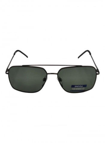 Men's Rectangular Sunglasses - Lens Size: 59 mm