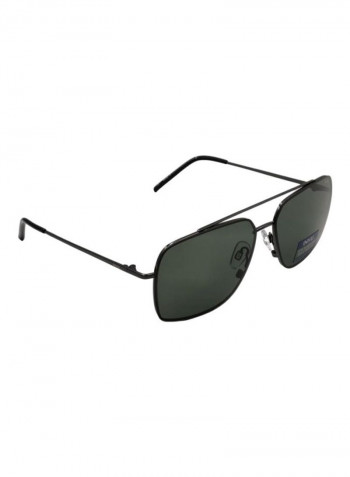 Men's Rectangular Sunglasses - Lens Size: 59 mm