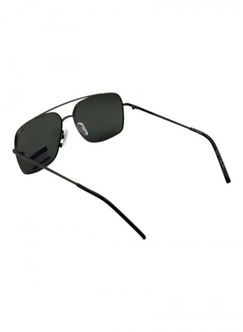 Men's Rectangular Sunglasses - Lens Size: 59 mm