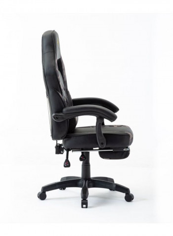 Racing Style Adjustable Gaming Chair Grey/Beige/Black 81x65x34.5cm