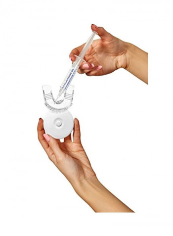 Teeth Whitening Kit With LED Light White 5ml
