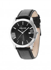 Men's Leather Analog Wrist Watch P 14139JS-02
