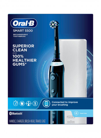 Rechargeable Electric Smart Toothbrush Black