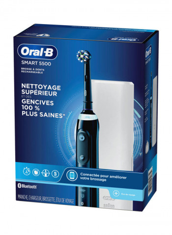 Rechargeable Electric Smart Toothbrush Black
