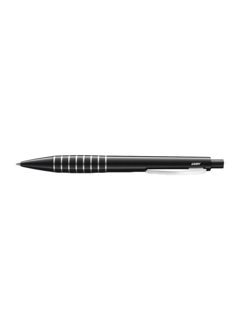 Accent LD Brilliant Lacquer Ballpoint Pen Black/Silver