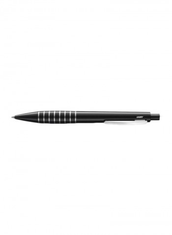 Accent LD Brilliant Lacquer Ballpoint Pen Black/Silver