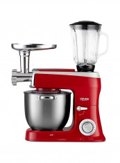 Germany 3 In 1 Kitchen Machine 7.5 لتر 2100 وات KMFB-2100 أحمر