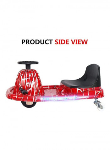 8-Piece Go Kart Electric Scooter With Protective Gears