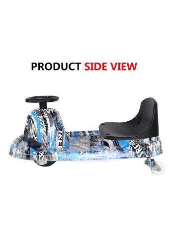 8-Piece Go Kart Electric Scooter With Protective Gears