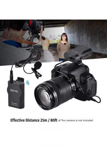 BY-WM4 High Performance Wireless Microphone BY-WM4 Black
