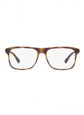 Men's Rectangular Eyeglasses Frame - Lens Size: 53 mm
