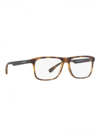 Men's Rectangular Eyeglasses Frame - Lens Size: 53 mm