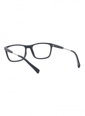 Men's Square Eyeglasses Frame - Lens Size: 53 mm