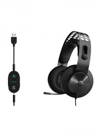 Legion H500 Wired On-Ear Gaming Headphone With Mic For PS4/PS5/XOne/XSeries/NSwitch/PC Black/Grey