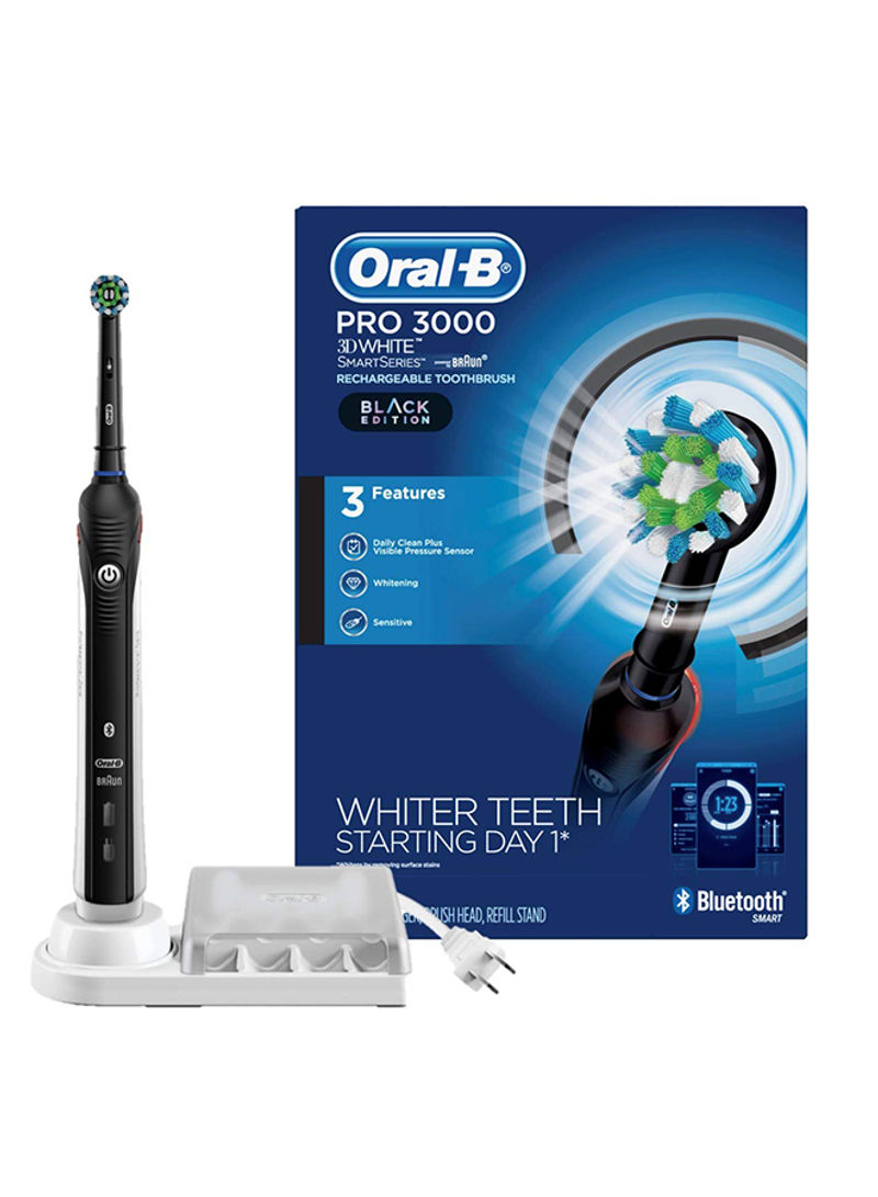 Pro 3000 Bluetooth Electric Toothbrush Black 9.96X3.94X7.01inch