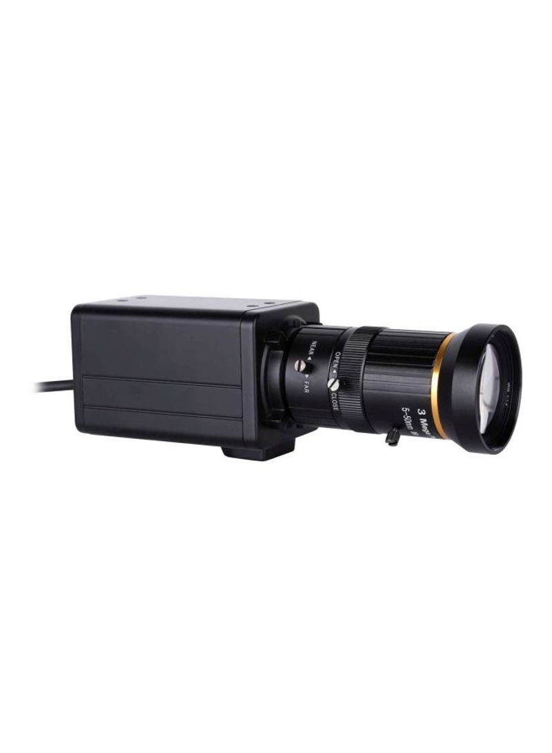 4K Webcam With Microphone Black