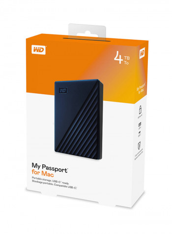 My Passport External Hard Drive 4GB Blue