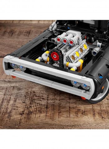 1077-Piece Technic Dom's Dodge Charger Building Set 42111 35x37.4x11.5centimeter 35x37.4x11.5centimeter