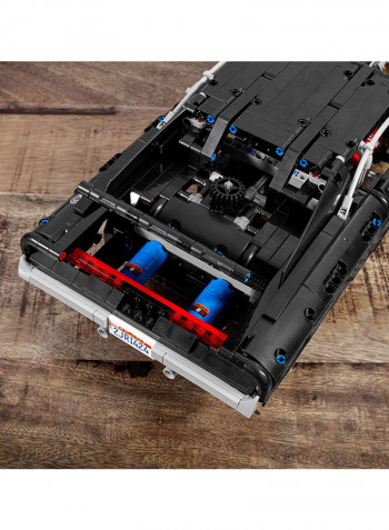 1077-Piece Technic Dom's Dodge Charger Building Set 42111 35x37.4x11.5centimeter 35x37.4x11.5centimeter
