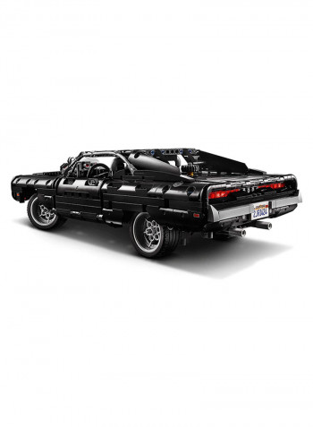 1077-Piece Technic Dom's Dodge Charger Building Set 42111 35x37.4x11.5centimeter 35x37.4x11.5centimeter