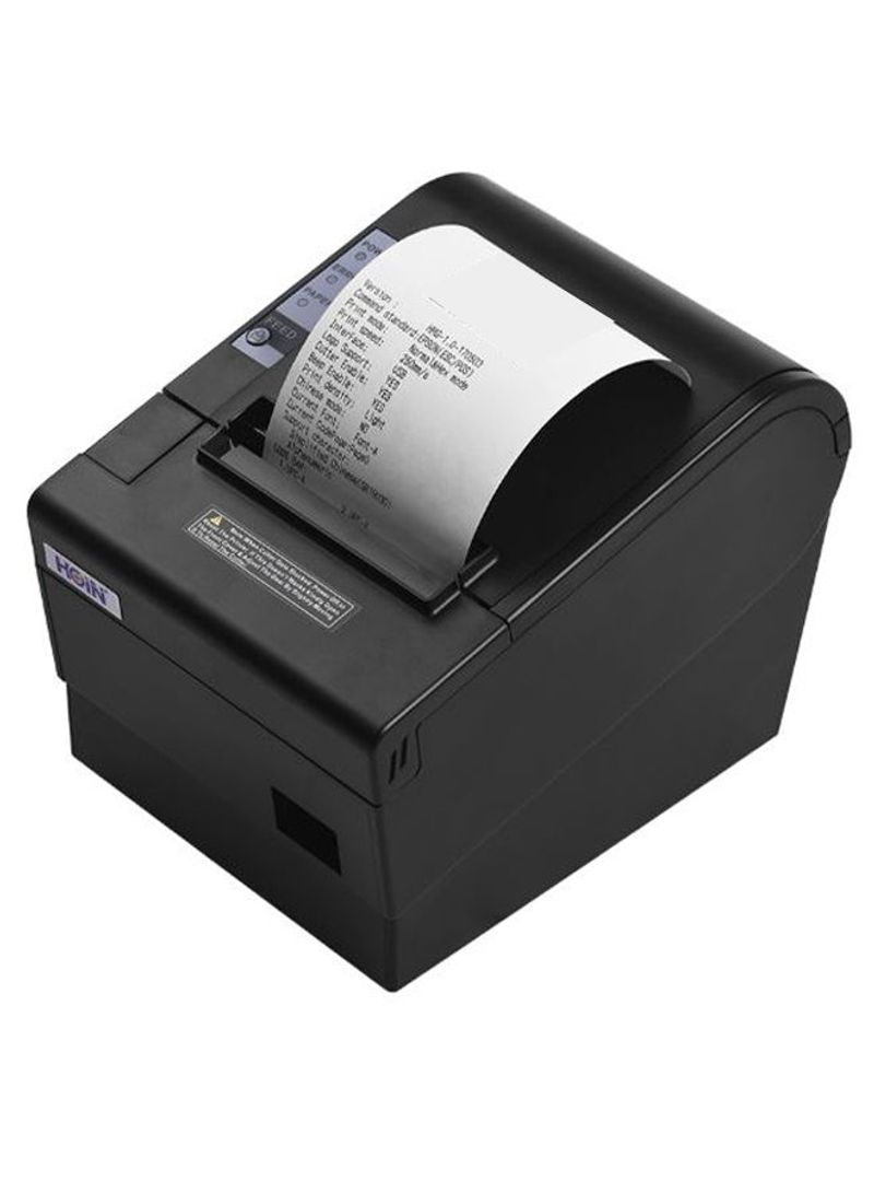 Thermal Printer With Auto Cutter Black