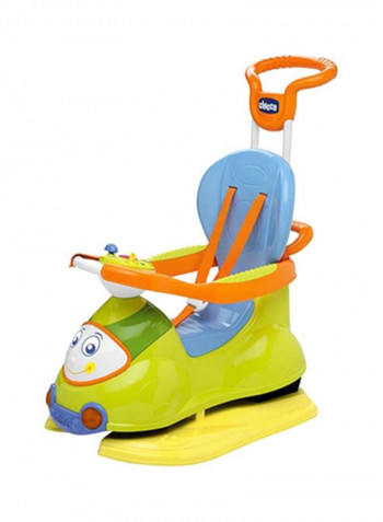 4-In-1 Sit and Ride Quattro Car 40x65x46.5cm