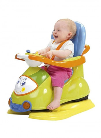 4-In-1 Sit and Ride Quattro Car 40x65x46.5cm