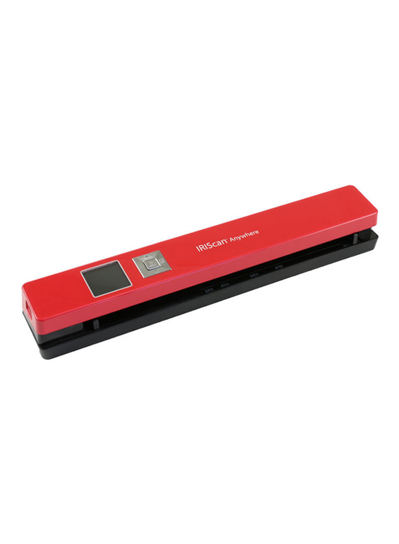 Anywhere 5 Portable Scanner Red