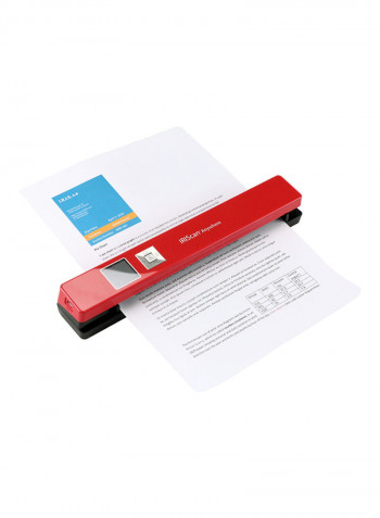 Anywhere 5 Portable Scanner Red