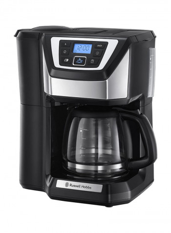 Chester Grind And Brew Coffee Machine 1.5L 1025W 1025 W 22000-56 Black/Silver/Clear
