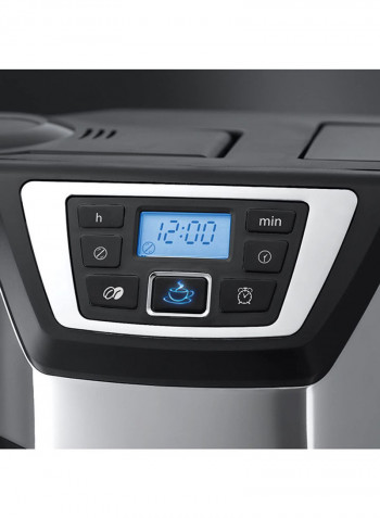 Chester Grind And Brew Coffee Machine 1.5L 1025W 1025 W 22000-56 Black/Silver/Clear