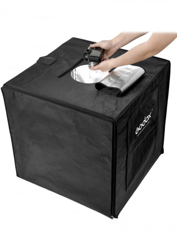 LST80 LED Mini Photography Studio Shooting Tent Softbox Black