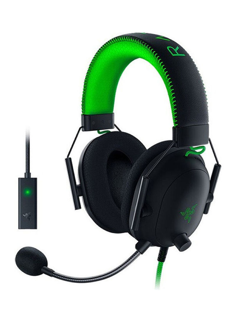 Blackshark V2 SE Wired Gaming Headset Black/Green