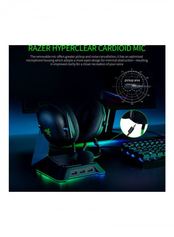 Blackshark V2 SE Wired Gaming Headset Black/Green