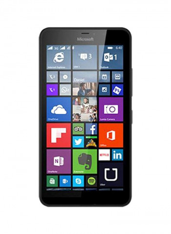 Lumia 640XL Dual SIM Black 8GB 4G LTE