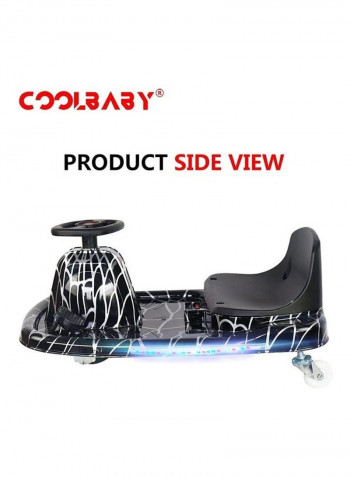 Drift Crazy Electric Scooter with Glare Light Band 79 x 51 x 27cm
