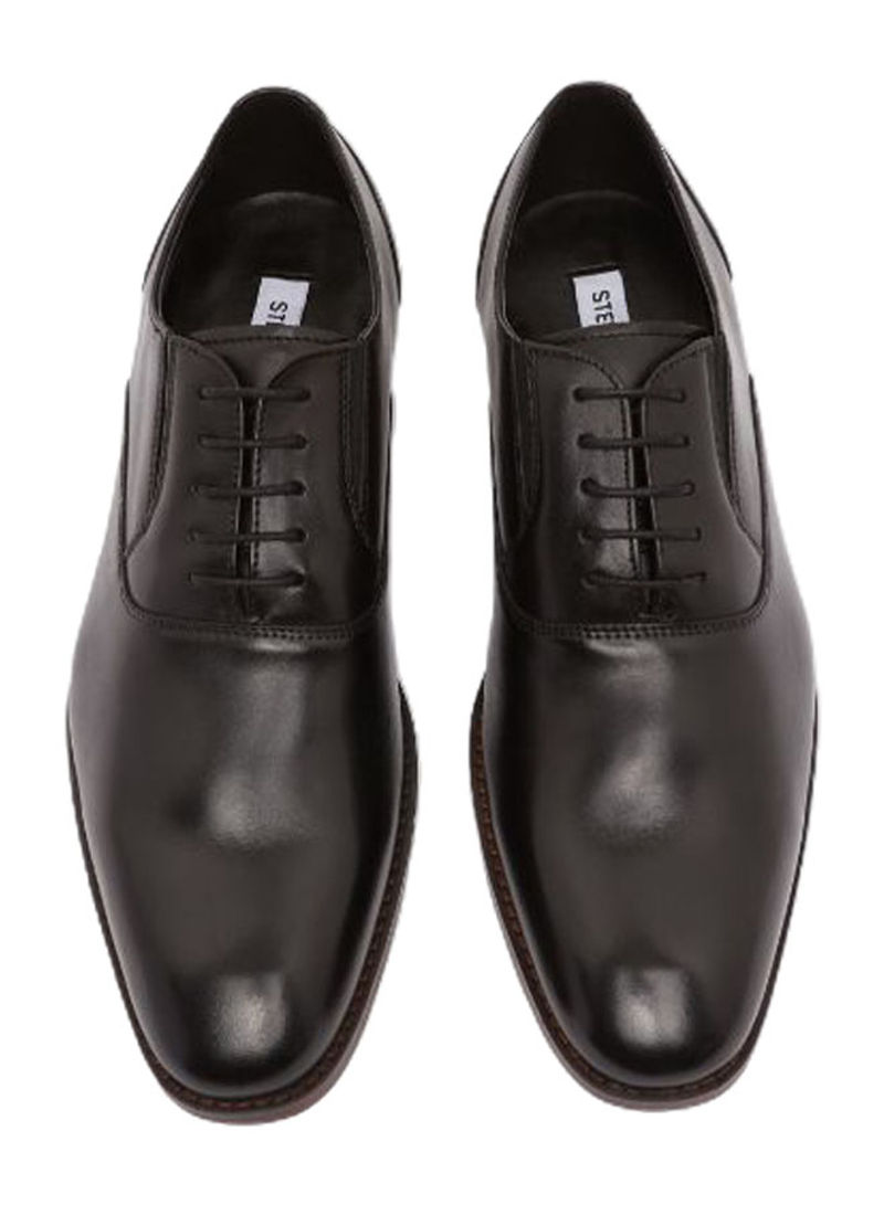 Preach Lace-Up Style Formal Shoes Black