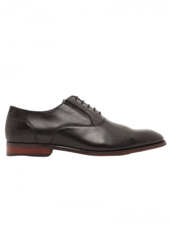 Preach Lace-Up Style Formal Shoes Black