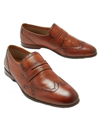 Efren Loafers Tan Brown