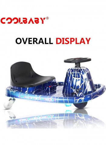 Drift Crazy Electric Scooter with Light Band 79 x 51 x 27cm