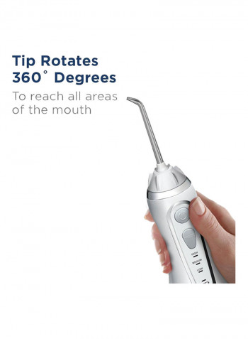 Advanced Cordless Water Flosser أبيض 20غم