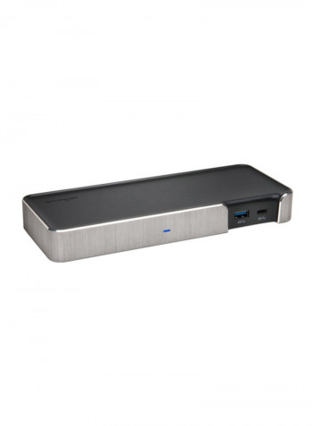 Kensington SD5000T Thunderbolt 3 Docking Station Dual Monitor 4K for MacBook Pro Silver