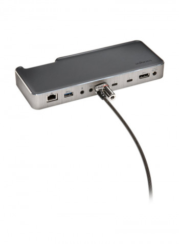 Kensington SD5000T Thunderbolt 3 Docking Station Dual Monitor 4K for MacBook Pro Silver