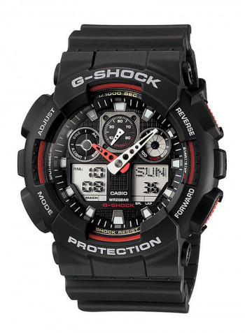 Men's Resin Analog/Digital Quartz Watch GA-100-1A4DR
