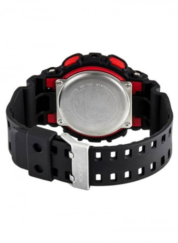 Men's Resin Analog/Digital Quartz Watch GA-100-1A4DR