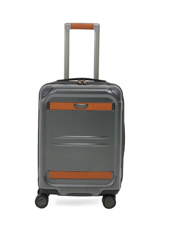 Ocean Drive Spinner Luggage Trolley 20-Inch Grey