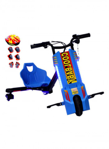 3-Wheeler Electric Drifting Ride-On Scooter With Accessories