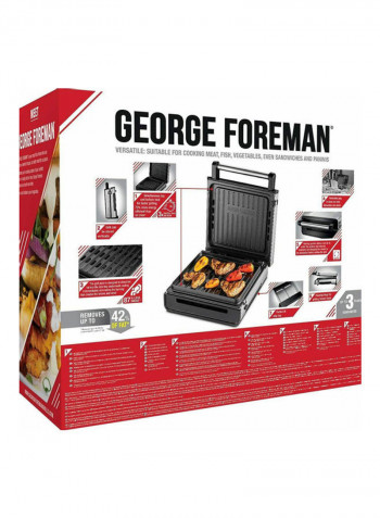 Indoor Smokeless Grill 28000 Silver