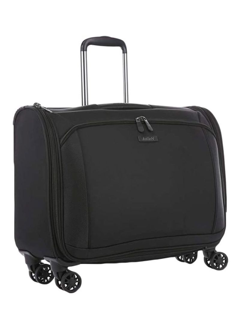 Business 300 4-Wheel Luggage Trolley Black